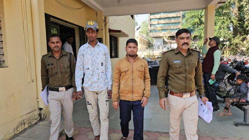 रतलाम में अजीब मामला , थाने की जीप लेकर आरोपी ने व्यापारी को धमकाया , पुलिस ने किया प्रकरण दर्ज