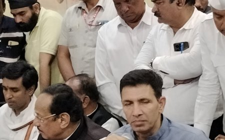 राहुल गांधी की न्याय यात्रा की तैयारी के लिए रतलाम आए मप्र कांग्रेस अध्यक्ष जीतू पटवारी,पत्रकारों से करी चर्चा