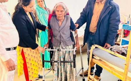 शासकीय जिला चिकित्सालय मे दो वृद्ध महिलाओं के कुल्हे के जोडों की जटिल सर्जरी हुई सफल