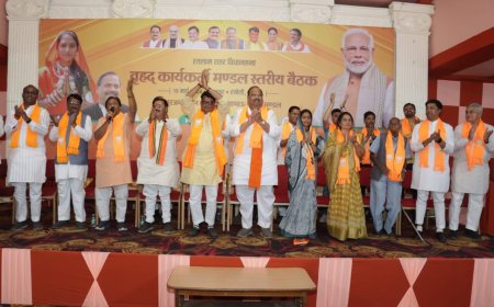 कार्यकर्ताओं के संकल्प से ही हमें मिलती है जीत - मंत्री चेतन्य काश्यप