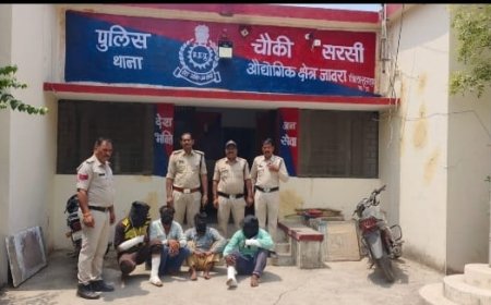 भूतेड़ा टोल लूटने की  थी साजिश । वारदात को अंजाम देने के पहले ही दो कंजारो को धरदबोचा । दो कंजर फरार