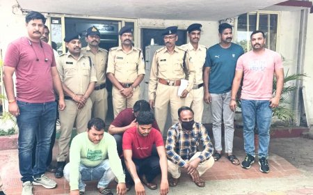 जिलाबदर राहुल उर्फ बम की नृशंस हत्या का कारण प्रेमप्रसंग, हिस्ट्रीशीटर दीपू टांक सहित चार आरोपी गिरफ्तार