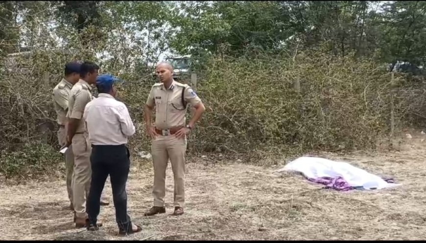 महू-नीमच फोरलेन के समीप मिला महिला का शव :गला रेत कर करी थी हत्या : पुलिस जांच में जुटी