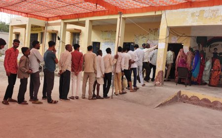 जिले में लोकसभा निर्वाचन के लिए शांतिपूर्ण निर्वाचन संपन्न , जिले में अनुमानित 77 प्रतिशत से अधिक हुआ मतदान