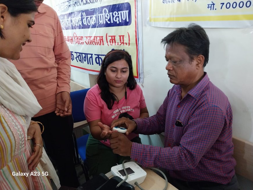 श्रेष्ठ नवनिर्माण फाउंडेशन द्वारा 76वां स्वास्थ्य एवं जांच शिविर का आयोजन