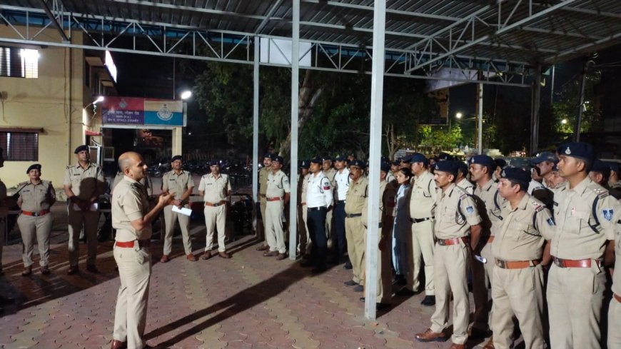 अलर्ट मोड़ में पुलिस : पुलिस अधीक्षक द्वारा अलग अलग टीम बनाकर कांबिंग गस्त हेतु निर्देश : बदमाशों व असमाजिक तत्वों के विरुद्ध की प्रभावी कार्यवाही