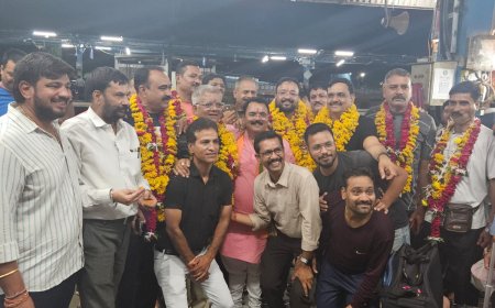 भाजपा नेता यतेंद्र भारद्वाज के नेतृत्व में बाबा अमरनाथ यात्रा पर जत्था रवाना