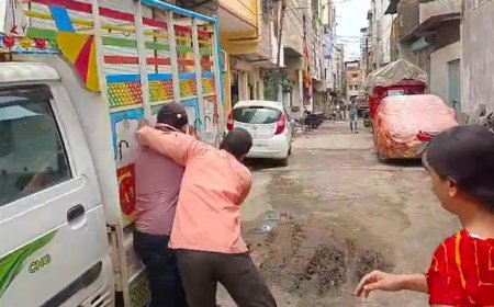 निगमकर्मी पर हमला : मारपीट करने वाले दंपती पर FIR : मामला जीर्ण-शीर्ण मकान सील करने के दौरान विवाद का