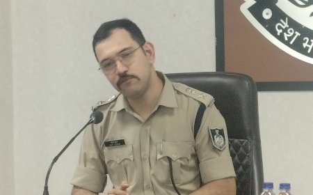 नवागत एसपी की मीडिया से चर्चा :   थाना प्रभारी आम जनता से सीधे संपर्क कर सूचना तंत्र मजबूत करेंगे : सडक़ पर पुलिस की तैनाती अत्यंत आवश्यक : पुलिस की कार्यवाही भेदभाव रहित हो