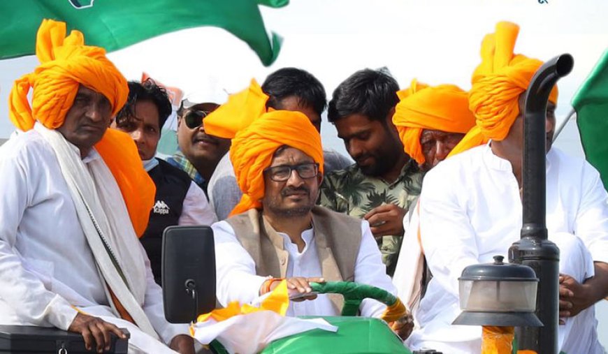 कांग्रेस की न्याय यात्रा :खेती किसानी की समस्याओ को लेकर सरकार को जगाने हजारों ट्रेक्टर के साथ कल सैलाना में निकलेगी यात्रा