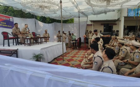 पुलिस अधीक्षक अमित कुमार ने लगाया पुलिस दरबार : पुलिसकर्मियों की सुनी समस्याएं : मौके पर ही 22 अधिकारीयो/कर्मचारियों की समस्याओं का किया निराकरण