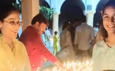 रतलाम: यम चतुर्दशी पर मुक्तिधाम में मनाई दीपावली.... पूर्वजों की याद में रंगोली बनाकर जलाए गए दीप :  महिलाओं और बच्चों की उमड़ी भीड़