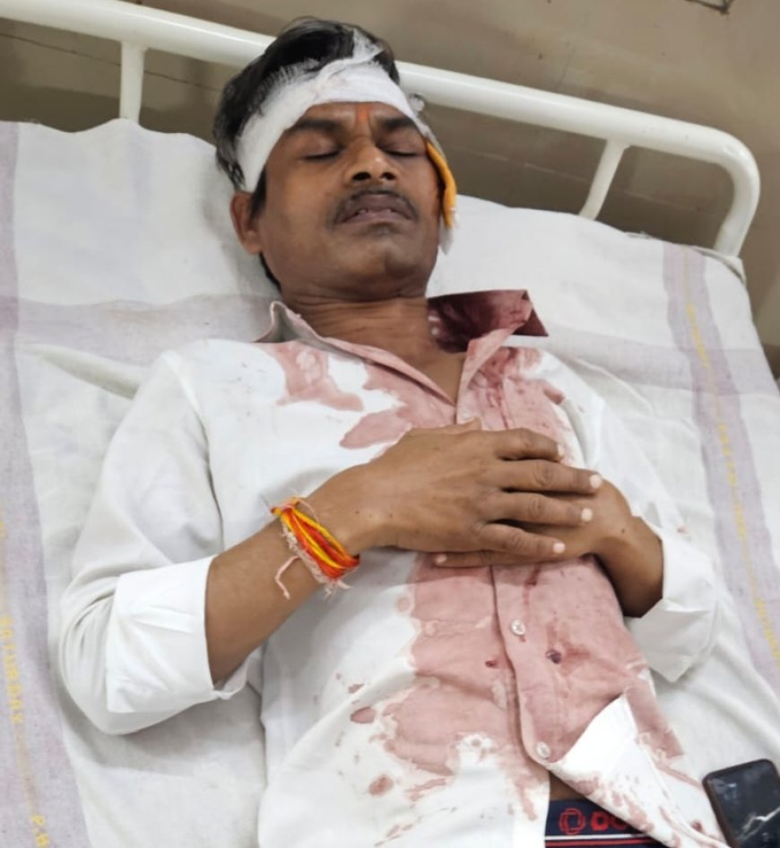 आरटीआई एक्टिविस्ट एवं सामाजिक कार्यकर्त्ता मितेश भरकूंदिया पर प्राण घातक हमला : हालत नाजुक