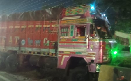 रतलाम: सैलाना रोड पर दर्दनाक हादसा : अनियंत्रित ट्रक ने तीन दोपहिया वाहन चालकों को रौंदा, दो की मौत, एक घायल