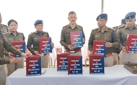 एसपी की नई पहल : आमजन,महिला,या छात्राओं को परेशान करने वाले की अब खेर नहीं  : शहर में लगेगे शिकायत और सुझाव बॉक्स : आमजन से सीधे जुड़ेंगे एसपी और एएसपी