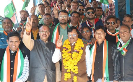 मजदूर संघ की  एतिहासिक एवं प्रचंड जीत के साथ हमारा उत्तरदायित्व और बढ़ गया है सभी संघर्षशील रहे - महामंत्री आर जी काबर