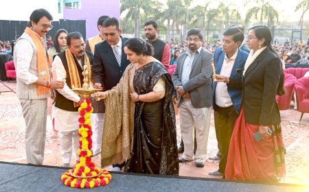 रतलाम साँई श्री इंटरनेशनल एकैडमी का वार्षिक उत्सव "अभ्युदय सम्पन्न हुआ : अच्छे लोग राजनीति में होंगे तो शहर, प्रदेश व देश की प्रगति होगी - उपाध्याय