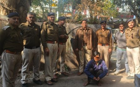 सोना व्यापारी का सोना लेकर फऱार आऱोपी उत्तरप्रदेश से गिरफ्तार : आरोपी से 5 लाख 77 हजार रुपए का सोना बरामद