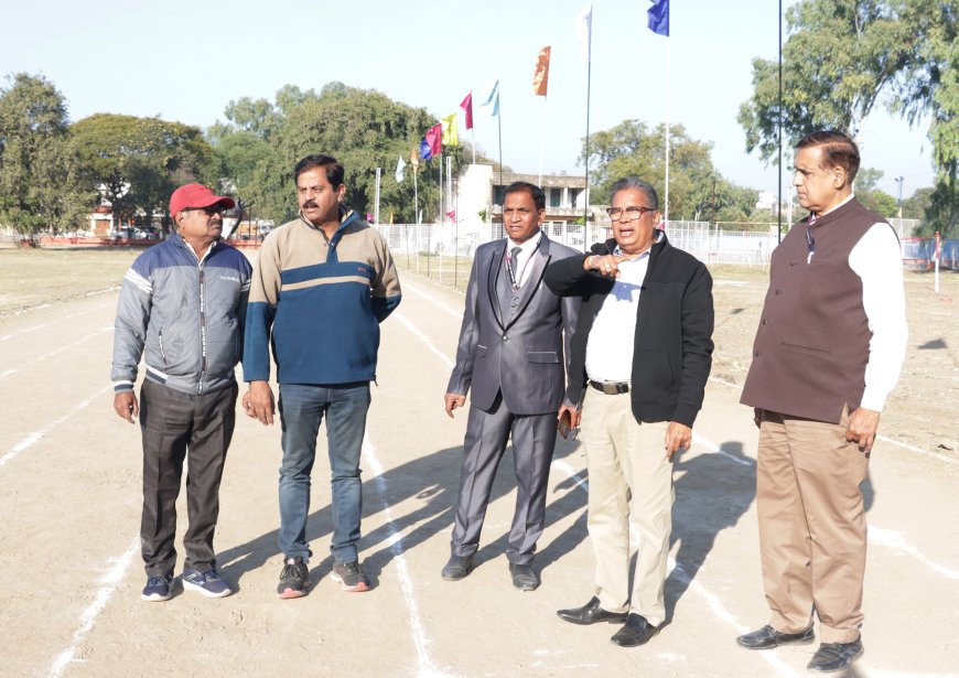 20 से 23 दिसंबर तक आयोजित होगा 25वां खेल चेतना मेला :क्रीड़ा भारती एवं चेतन्य काश्यप फाउंडेशन का आयोजन : खेल चेतना मेला के लिए तैयार हो रहे शहर के मैदान :आयोजन समिति एवं खेल संयोजकों ने लिया जायजा : रजत जयंती वर्ष में होगा भव्य आयोजन