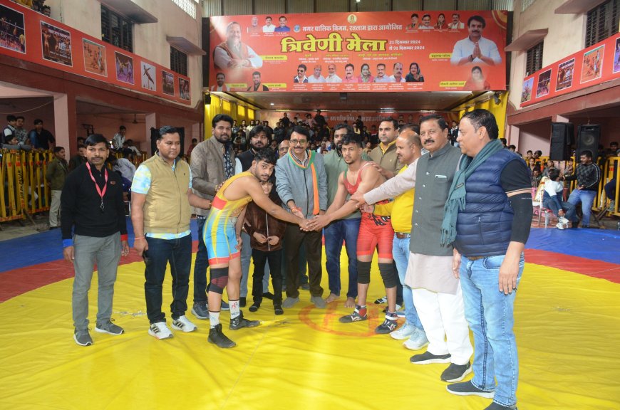 जवाहर व्यायाम शाला के उमेश जाट पहलवान बने महापौर केसरी : महिला वर्ग में साक्षी रावल ने महापौर केसरी का खिताब जीता