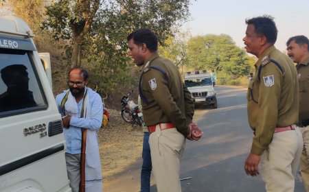 सैलाना विधायक कमलेश्वर डोडियार ने पकड़ी अवैध शराब से भरी बोलेरो : पुलिस के हवाले की :15 पेटी अवैध शराब जप्त