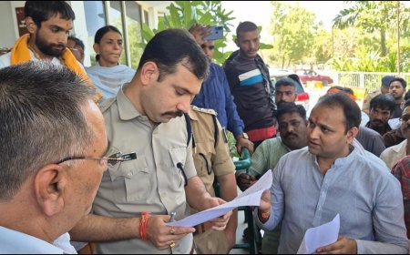 अति प्राचीन भगवान श्री केदारेश्वर महादेव की जलधारी से छेड़छाड़ करने के आरोपियों की शीघ्र गिरफ्तारी के लिए सर्व सनातन समाज ने पुलिस अधीक्षक को सौंपा ज्ञापन