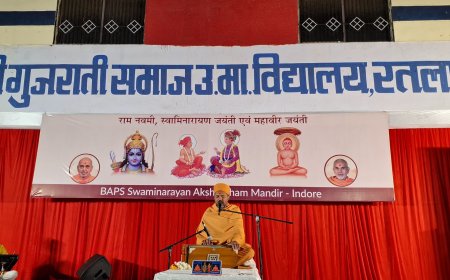 भगवान श्री हनुमानजी द्वारा सिखाई गई अनन्य भक्ति के लक्षणों को जीवन में चरितार्थ करना चाहिए : दो दिवसीय सत्संग भक्ति संगीत के साथ कथा संकीर्तन संपन्न