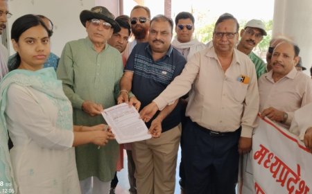 मध्यप्रदेश श्रमजीवी पत्रकार संघ ने रैली निकालकर मुख्य मंत्री के नाम 21 सूत्रीय मांगों को लेकर कलेक्टर को सौंपा ज्ञापन