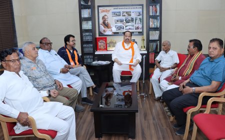 निष्ठा का सम्मान 27 जून को होगा राष्ट्र सेवक कन्हैयालाल मौर्य (मामाजी) का अभिनंदन - कैबिनेट मंत्री चेतन्य काश्यप