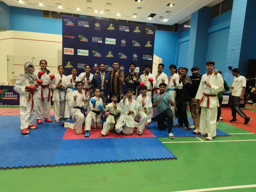 जयपुर में आयोजित राष्ट्रीय स्तरीय प्रतियोगिता में  रतलाम के 17 खिलाड़ियों ने दिखाया दम : रतलाम जिले का नाम किया रोशन