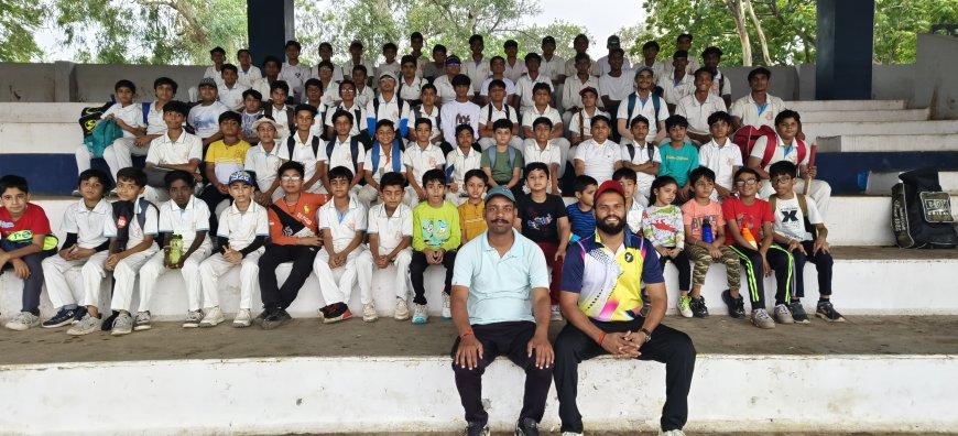 इंदौर में आयोजित अंडर–18 A - Elite टूर्नामेंट मे रतलाम के युवा क्रिकेटरों ने किया रतलाम का नाम रोशन