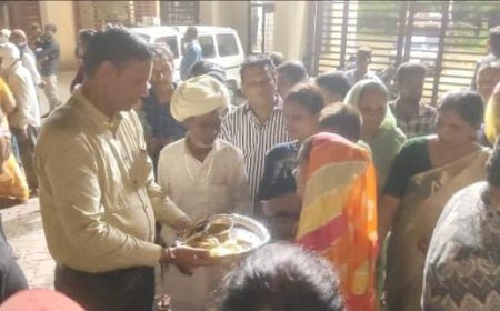 सेवा का संकल्प :साईं आशीष फाउंडेशन ने की मेडिकल कॉलेज में जरूरतमंदों को निशुल्क भोजन वितरण की शुरुआत