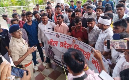 चोरी के मामले में आदिवासी छात्रों के साथ पुलिस ने की मारपीट : पुलिस अधीक्षक ने डीएसपी को सौंपी जांच : कँगन चोरी के मामले मे पूछताछ के लिए ले गई थी छात्रों को थाने