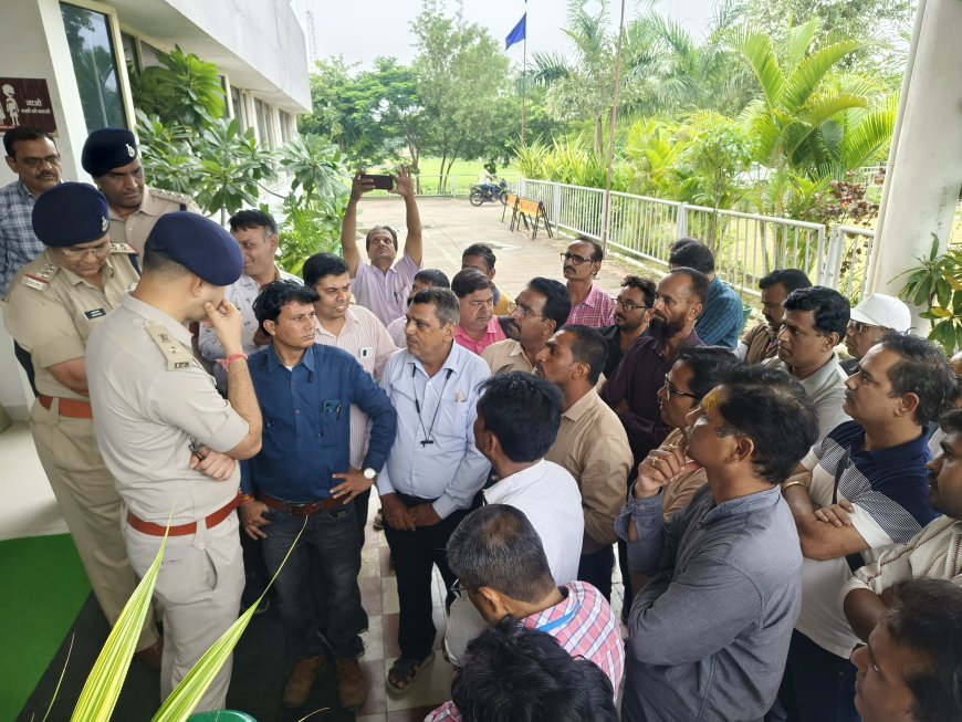 पत्रकार पर झूठी एफआईआर करने वाले नामली टीआई 3 घंटे में नपे : दोपहर में एसपी को जताया था विरोध, शाम को टीआई हुए लाईन अटैच