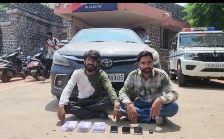 रतलाम के दो युवक दाहोद में ड्रग्स सहित गिरफ्तार, 20 लाख का एम.डी. जब्त