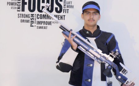रतलाम के हर्षवर्धन सिंह राठौर ने शूटिंग नेशनल यूथ रैंकिंग में शीर्ष 30 में बनाया स्थान