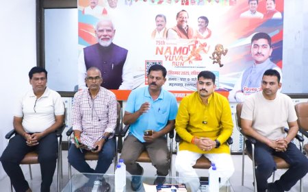 भाजयुमो का 21 सितंबर को नमो युवा रन का आयोजन : 3000 से अधिक पंजीयन हुए