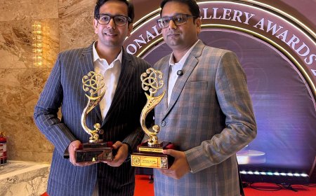 डीसी ज्वैलर्स की राष्ट्रीय स्तर पर चमक, दिल्ली-मुंबई में जीते प्रतिष्ठित अवॉर्ड्स