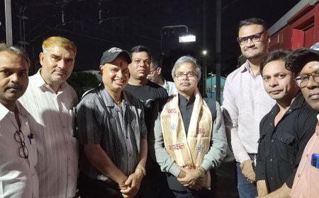 मजदूर संघ ने किया रेलवे बोर्ड चेयरमैन का स्वागत : 8 घंटे ड्यूटी रोस्टर व ओल्ड पेंशन स्कीम, OPS और रिक्त पदों के मुद्दे पर की चर्चा