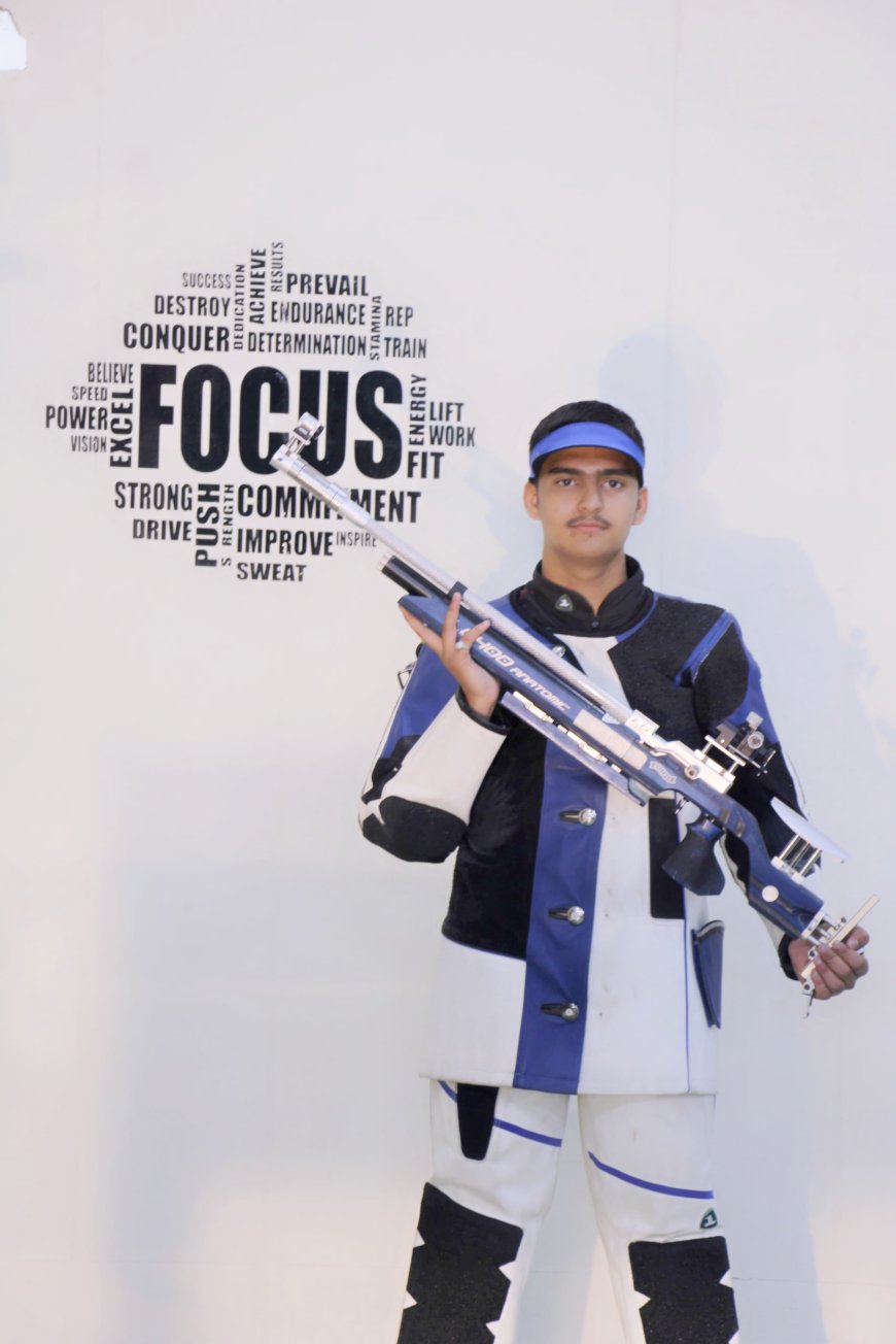 रतलाम के हर्षवर्धन सिंह राठौर ने शूटिंग नेशनल यूथ रैंकिंग में शीर्ष 30 में बनाया स्थान
