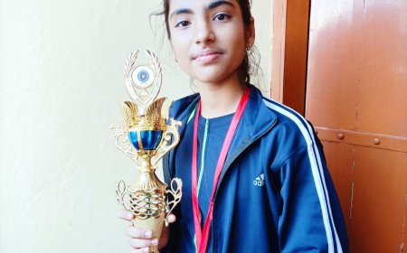 जिला योग चैंपियनशिप में दिव्यांशी मीणा ने जीता स्वर्ण पदक :13 वर्ष की आयु में किया उत्कृष्ट प्रदर्शन