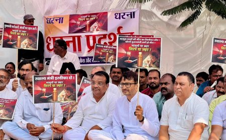 प्रदेश की स्वास्थ्य व्यवस्था पूरी तरह बदहाल – हर्ष विजय गेहलोत : मेडिकल कॉलेज और जिला चिकित्सालय सिर्फ नाम के, सुविधाएं नदारद – शांतिलाल वर्मा