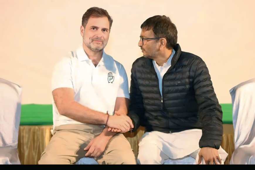 कांग्रेस का “संगठन सृजन प्रशिक्षण शिविर” : राहुल गांधी से सैलाना के पूर्व विधायक हर्षविजय गेहलोत की मुलाकात : शिविर में कांग्रेस की मजबूती पर हुई गहन चर्चा