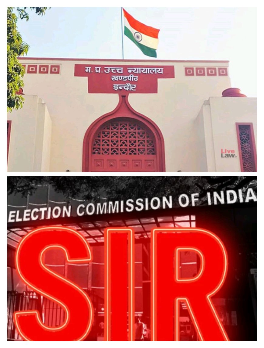 SIR से मतदाता सूची के पुनरीक्षण संविधान के विपरीत  : पूर्व पार्षद दिलीप कौशल की याचिका पर हाईकोर्ट में 26 नवंबर को होगी अहम सुनवाई