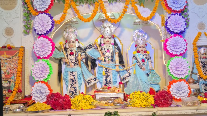 रतलाम में भक्तों की अनोखी भक्ति : 40 करोड़ ‘राम नाम’ से जगमगाया राम जानकी मंदिर