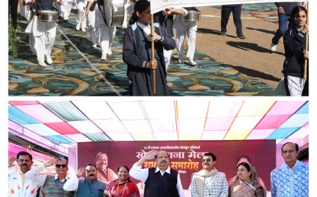 खेल चेतना मेला: खेल जागृति रैली के साथ हुआ भव्य शुभारंभ, 100 से अधिक स्कूलों के बच्चों ने लिया भाग