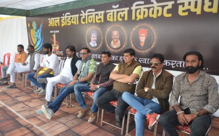 ऑल इंडिया टेनिस बॉल क्रिकेट स्पर्धा : तीसरे दिन खेले गए तीन रोमांचक मुकाबले, भव्य क्रिश सवारा 11 सेमीफाइनल में