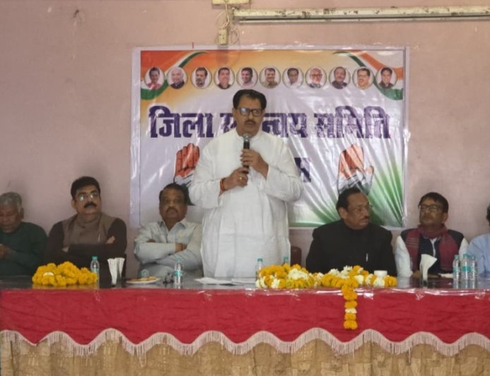 महंगाई-बेरोजगारी से जनता त्रस्त, भाजपा कुशासन के खिलाफ स्थानीय मुद्दों पर संघर्ष करे कांग्रेस – संजय दत्त