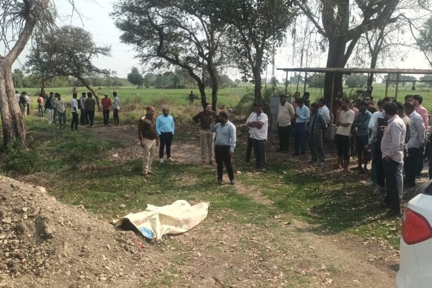 नामली में 27 वर्षीय लहसुन व्यापारी का शव संदिग्ध हालात में मिला: परिजनों ने थाने के बाहर किया प्रदर्शन : जताई हत्या की आशंका : पुलिस ने 5 लोगो क़े खिलाफ किया प्रकरण दर्ज