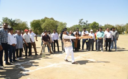 वे.रे.मजदूर संघ : दादा जे.जी. माहुरकर की स्मृति में अंतर विभागीय क्रिकेट टूर्नामेंट का शुभारंभ : पहले दिन खेले गए चार मुकाबले : 24 टीमें ले रही हैं भाग